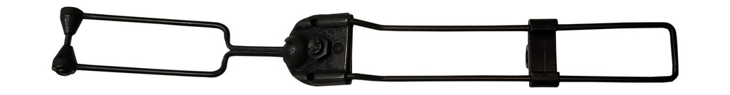 Regular Twin Rail Ball Joint Microphone Boom, Blk