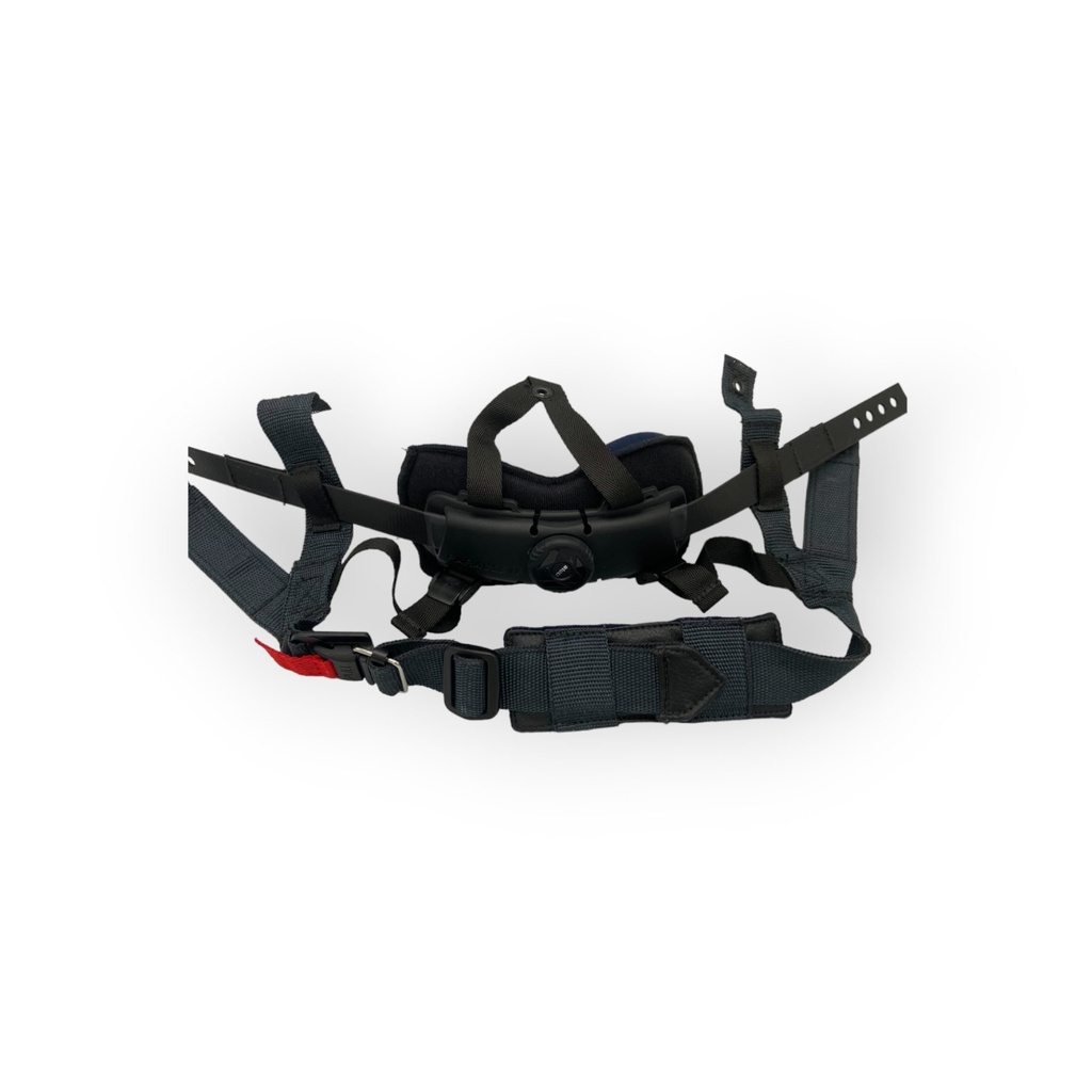 Transitional DOI Version of 9" Kairos: Kairos Retention Assembly with 9" Biothane Ready for Install into Helmet