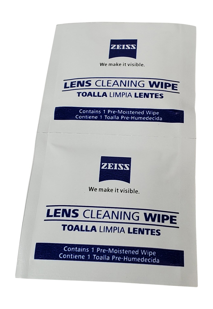 Clean Lens Wipe, 50 individual wipes