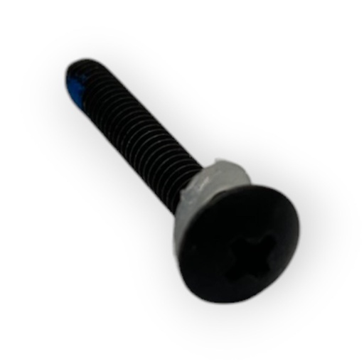 [PAV-006.VS] Phillips Screw for Visor Cover with Thread Lock, 5-40 thread, 7/8" long, black oxide coated