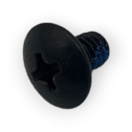 [PLS-8-32X3/16] Screw, 8-32 X 3/16", SS, Black Oxide Coated, Rear Retention Strap and Strian Relief