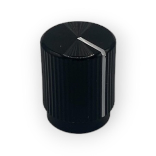 [PAC-001.VC/KNOB] Knob Gnarled 0.125-Metal for Volume Control