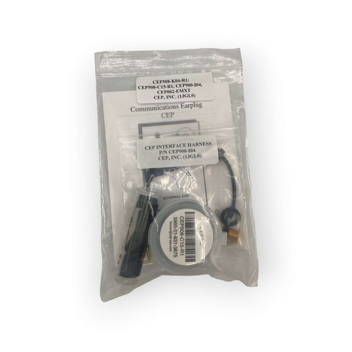[CEP508-K04-R1] Standard CEP (CEP508-C15-R1), Helmet Interface (CEP900-IO4),and mixed size Ear Tips